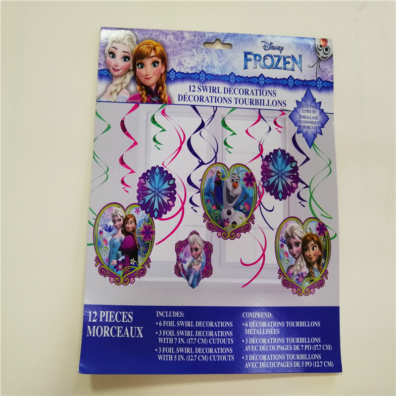 La carta del PVC Twirly volteggia la decorazione di compleanno del fornitore del partito del partito della corda del partito di modo
