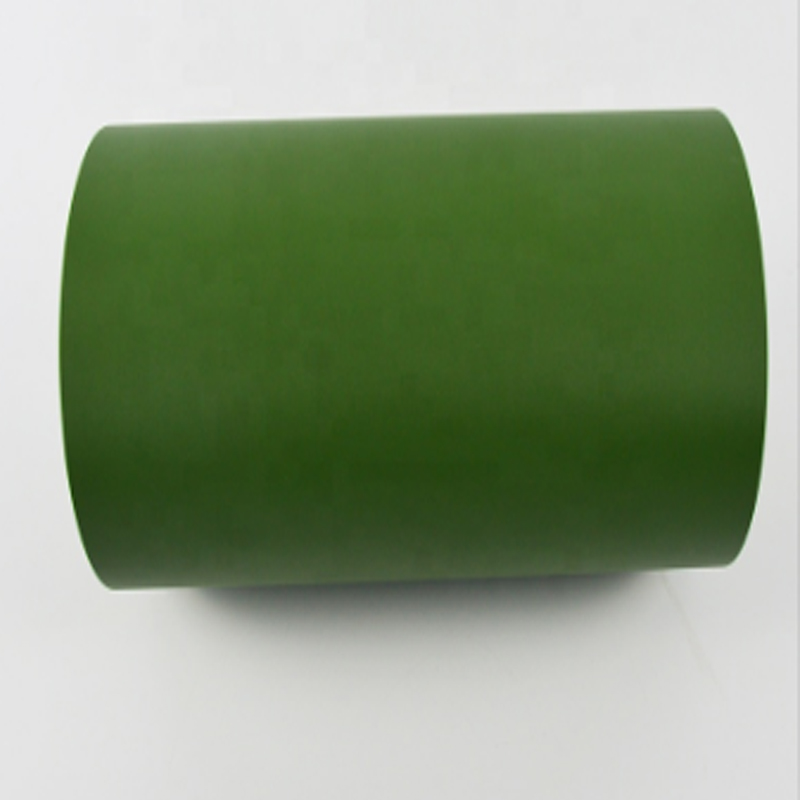 Rotolo di PVC rigido di colore popolare da 150 micron per erba artificiale