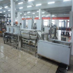 Linea di produzione per la pulizia e l'essiccazione del frutto della passione