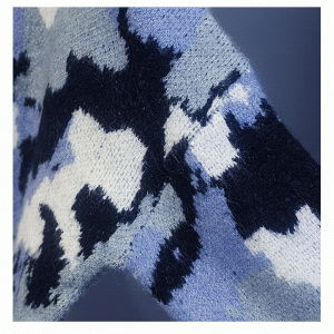 Camicia a maniche lunghe in contrasto di colore autunno inverno stile coreano