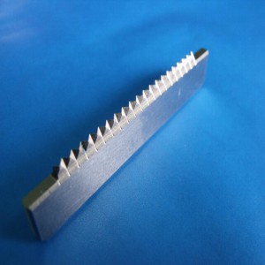 macchine per l'imballaggio coltello a zig zag