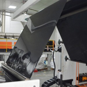 Strato di plastica nero di alta qualità di colore nero del PETG di alta qualità di 800 micron per i pannelli della mobilia