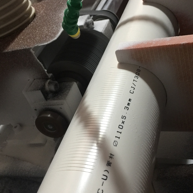 Tubo da 20 - 200mm in PVC per testata Fush Bell per l'applicazione del foro