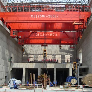 Gru a testa protetta contro le esplosioni