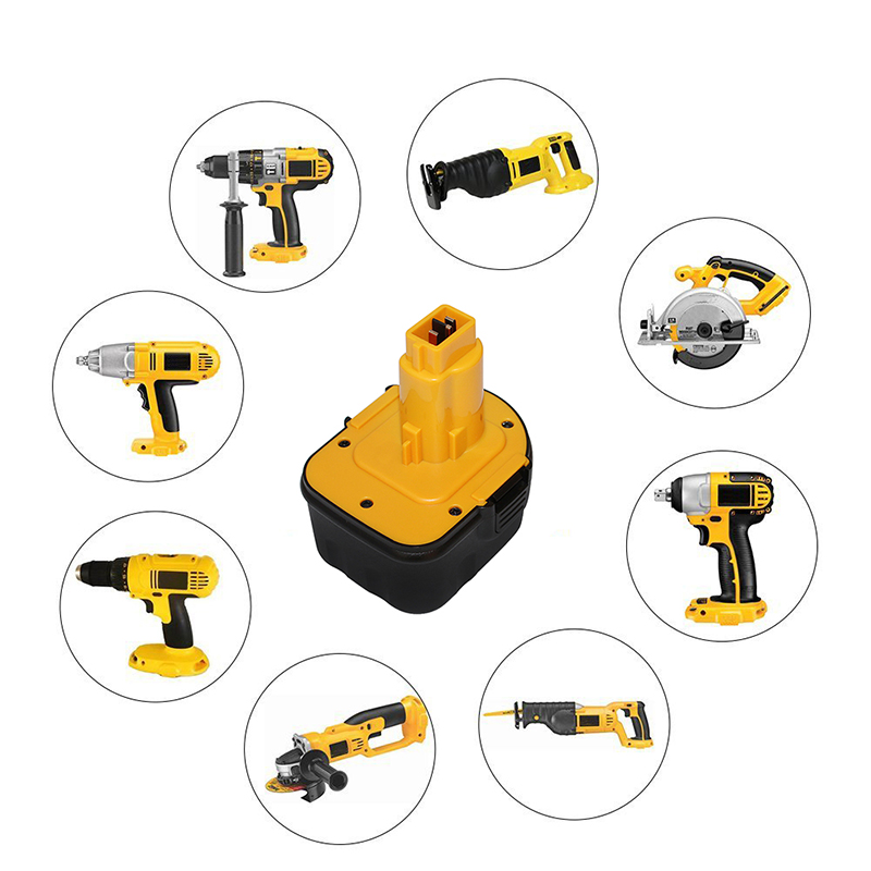 Ni-Mh 2000mAh 12V Batterie ricaricabili Strumenti per Dewalt DW9071, DW9072, 152250-27
