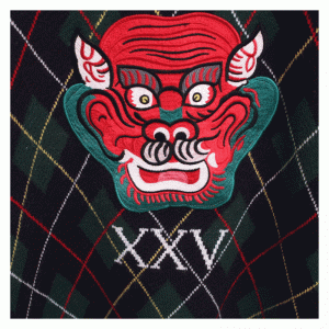 Pullover di maglia lavorata a maglia a maglia spessa per computer caldo inverno con patchwork