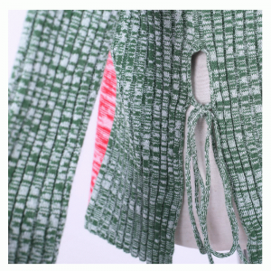 Maglione in cotone 100% triplicato Pullover donna lungo corpo maglione 2018