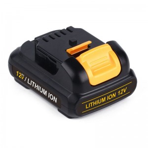 Batteria ricaricabile Li-ion 1500mAh 12V per Dewalt DCB120, DCB121