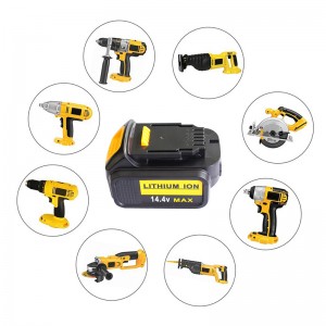 Dewalt DCB140Macuri batterie di ricambio per cordless con batteria 14.4V 3000mAh