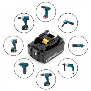 BL1815, BL1820, BL1825 Trapano avvitatore a batteria con batteria al litio da 18 V 5000 mAh