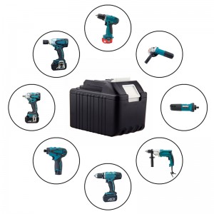 Celle per batterie agli ioni di litio ad alta capacità 18 V 9000 mAh 15 per strumenti a batteria Makita BL1830, BL1840, BL1845
