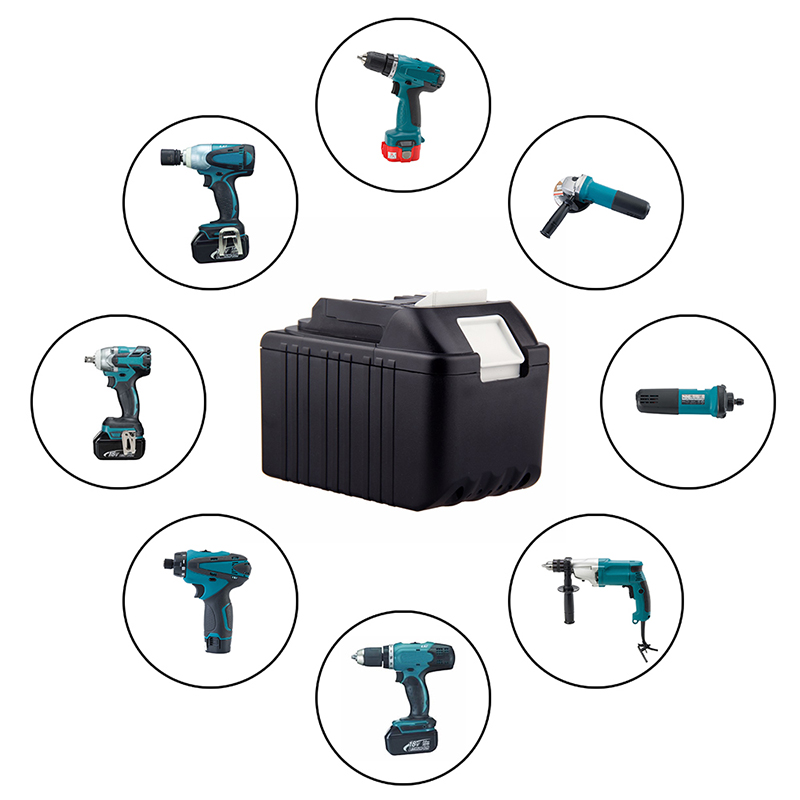 Celle per batterie agli ioni di litio ad alta capacità 18 V 9000 mAh 15 per strumenti a batteria Makita BL1830, BL1840, BL1845