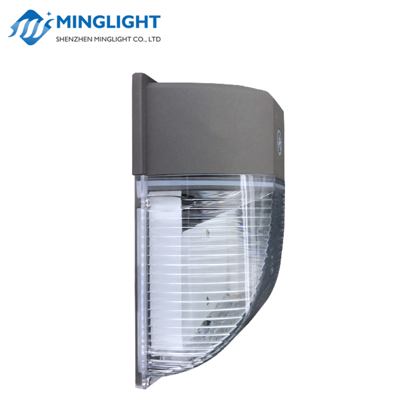 DLC ETL elencato Dusk-to-Dawn mini LED wall pack light