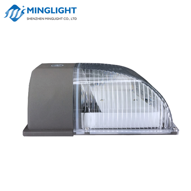 DLC ETL elencato Dusk-to-Dawn mini LED wall pack light