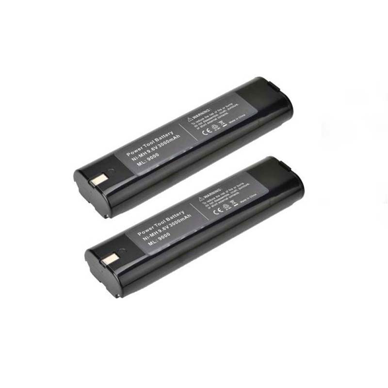 Batterie sostitutive Ni-Mh da 9,6 V 3000 mAh per Makita 191681-2, 632007-4