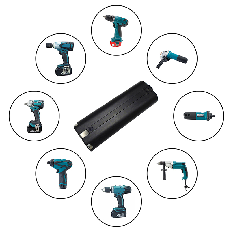 Batterie ricaricabili di ricambio Ni-Mh 7.2V 2000mAh per Makita UM1000D, utensili elettrici UM1200DW