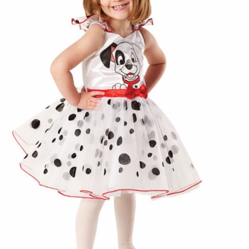 GIRL 101 DALMATIONS ABITO DI GONNA ALL'INGROSSO - TAGLIA IINFANT 18-24 MESI