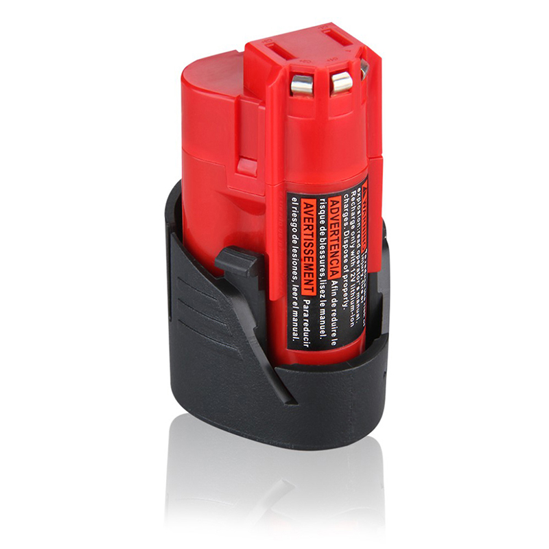 Per Milwaukee 48-11-2411 M12 12V 3000mAh Batteria agli ioni di litio