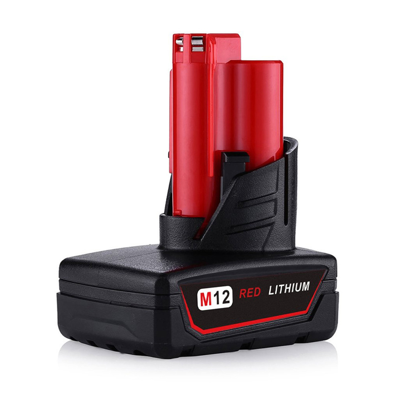 Celle sostitutive al litio 12V 4000mAh per batterie per elettroutensili Milwaukee 48-11-2411 M12