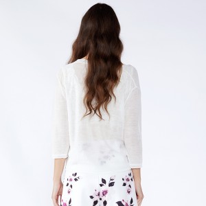 Camicette a maniche lunghe con maniche lunghe a maniche lunghe da donna bianche coreano da donna