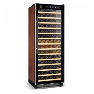 Refrigeratore per vino ad alta efficienza del compressore serie Crown senza fronzoli 175W vetrina per bevande a raffreddamento diretto