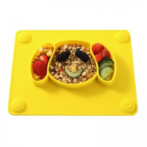 Piastra di aspirazione in silicone per bambini e ragazzi