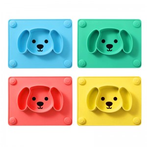 NUOVI piatti divisi in silicone per piatti per bambini