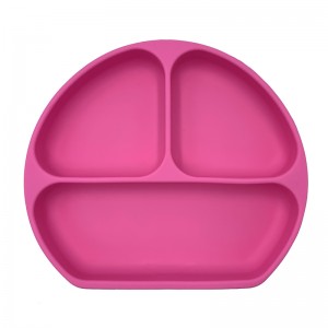 Prodotto caldo Placchette per neonati in silicone con ventosa antiscivolo