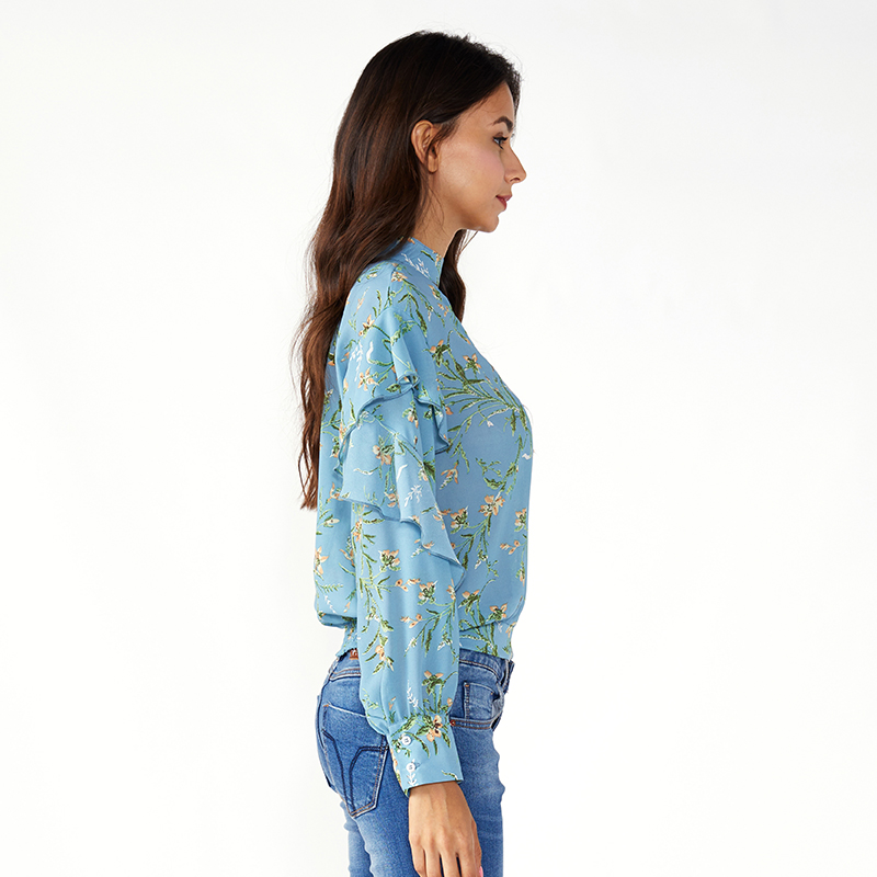 Top e camicette in chiffon per donna