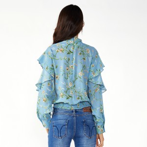 Top e camicette in chiffon per donna