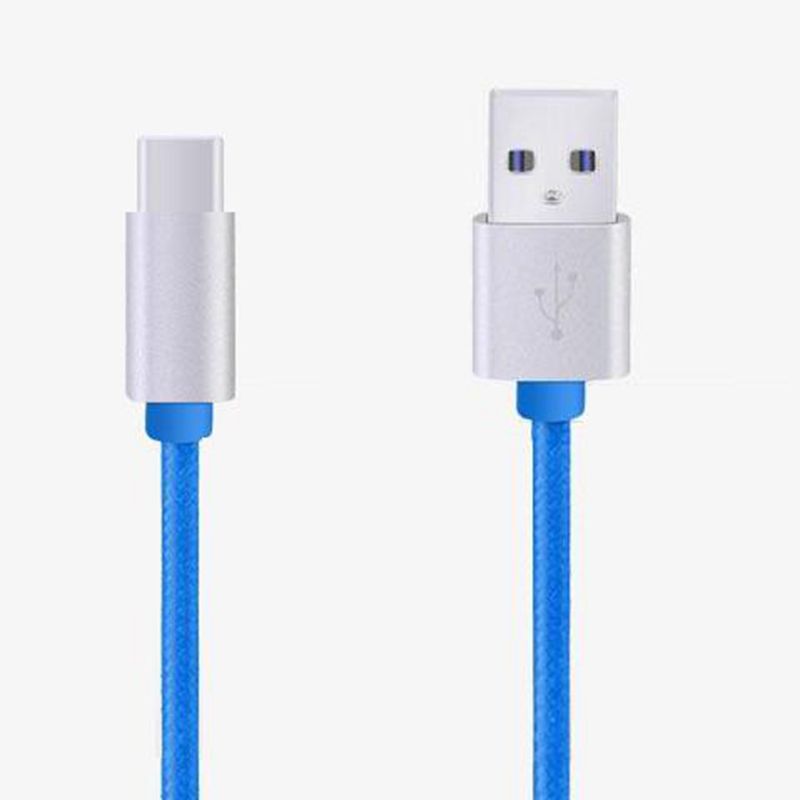 Cavo dati briaded in nylon di tipo C a USB