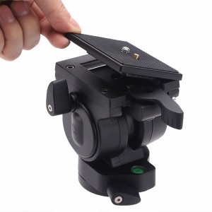 Nuovo treppiede Diat DT650 professionale Videocamera Videocamera Treppiede per impieghi gravosi Treppiede per videocamera in lega di magnesio e alluminio