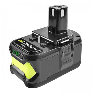 Ryobi P105, P106, P107, P108i 18V 3000mAh Batterie ricaricabili per batterie agli ioni di litio