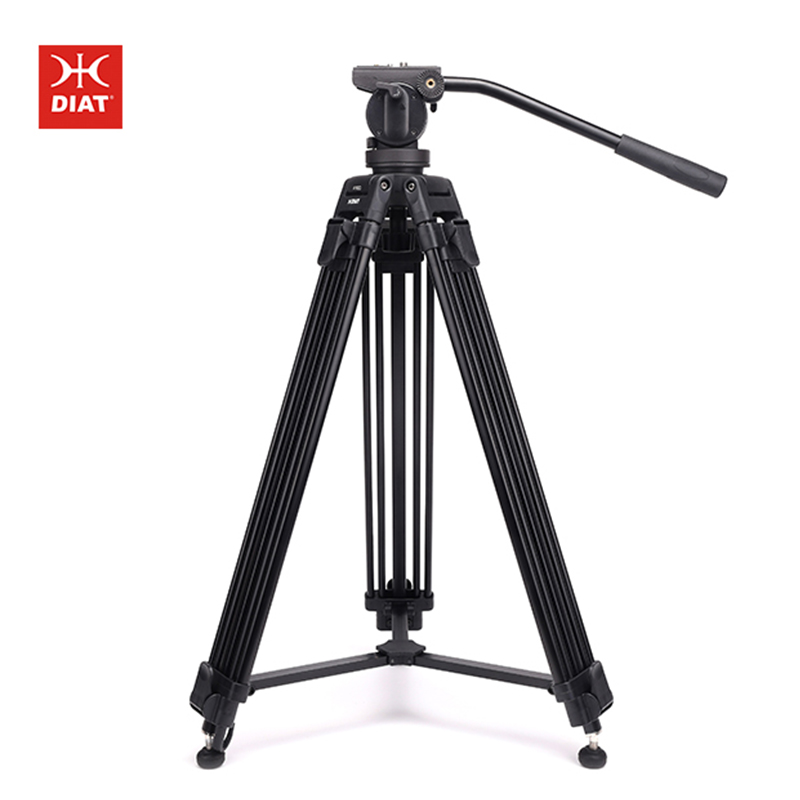 Diat A193C KS10 Supporto professionale per treppiede per videocamera fotografica da viaggio in alluminio