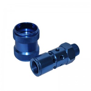 Parti di alluminio lavoranti di alluminio su ordinazione di precisione di CNC di alta qualità