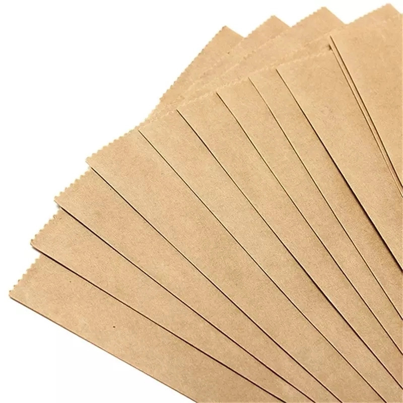 sacchetto di carta sacchetto di carta alimentare marrone riciclato di lusso shopping bag supermercato carta