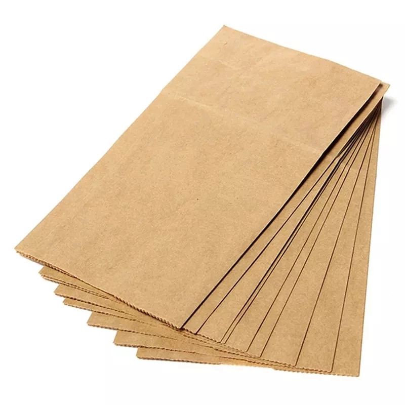 sacchetto di carta sacchetto di carta alimentare marrone riciclato di lusso shopping bag supermercato carta