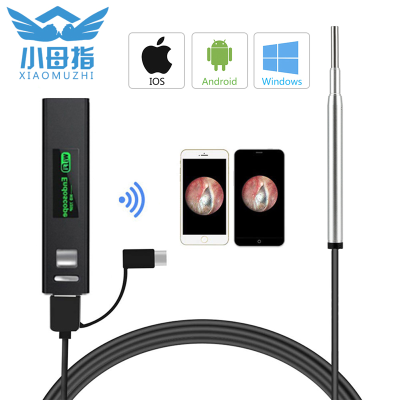 3 in1 Wifi Ear Spoon Endoscope