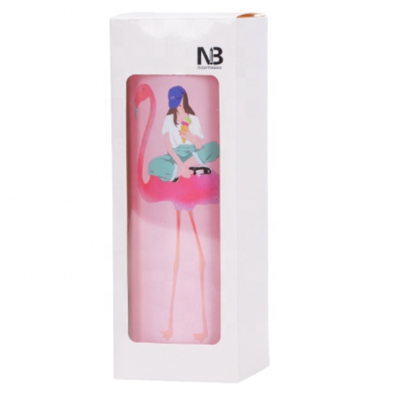 Flamingo Pencil Case Cute Stationery Plastic Gift Box