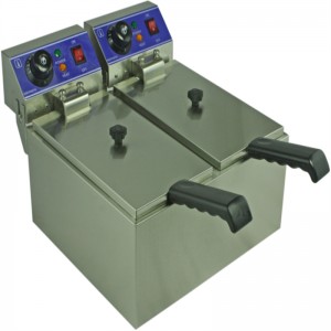 friggitrice elettrica due serbatoio