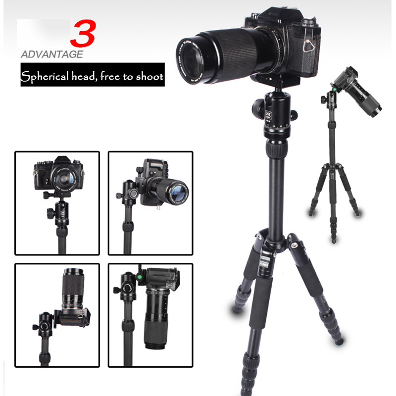 DIat AM225A + KH10 Treppiede per videocamera professionale in lega di magnesio di alluminio leggero per esterni