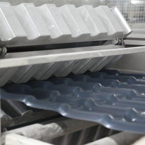 Tegole in PVC materiali da costruzione in plastica