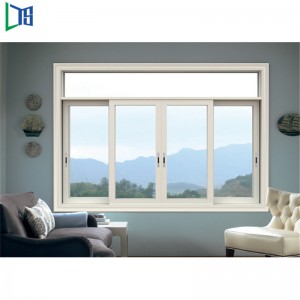 Finestre scorrevoli in alluminio o finestre impilatrici con rivestimento in polvere per edifici industriali e commerciali