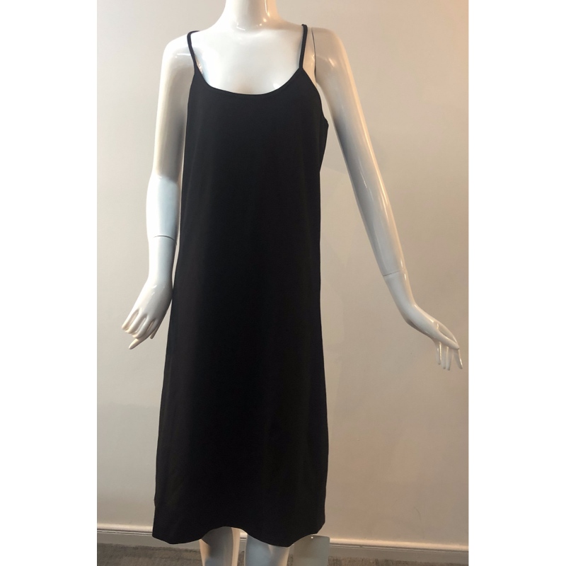 ABITO SLIP IN JERSEY NERO TBWD0004