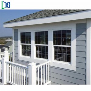 Foshan Factory Slitta in alluminio a scorrimento verticale Finestra scorrevole in alluminio per finestre Produttore Doppi vetri
