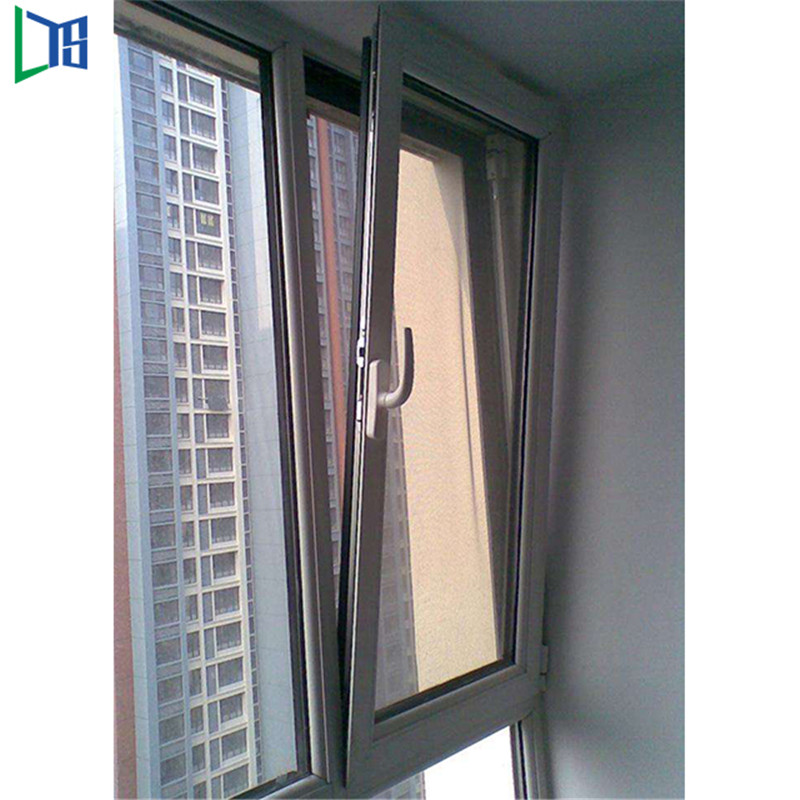 Alluminio Tilt e Turn Window Tilt e Turn White Colore Verniciatura a polvere Finestre in alluminio