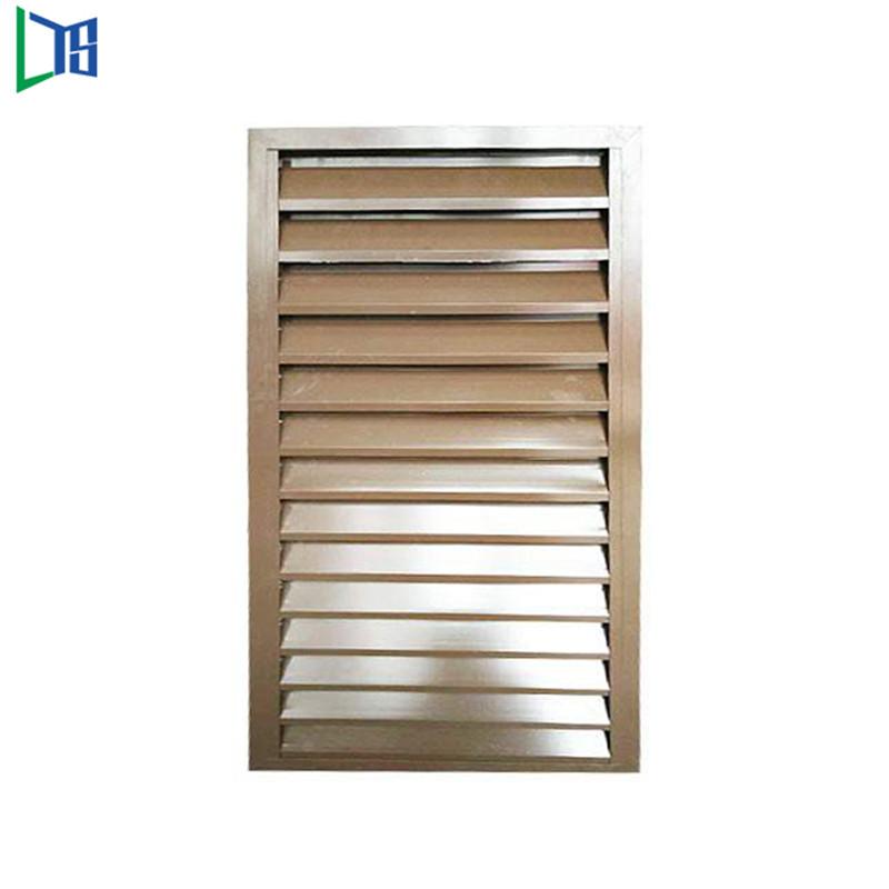 Foshan Factory Frame Round Luxury Alluminio Louver Shutter Disegna Glass Louvre Window