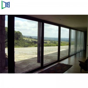 Porta scorrevole Starcker in alluminio con vetro doppio smaltato As2047 Standard per casa Resdentrail o commerciale