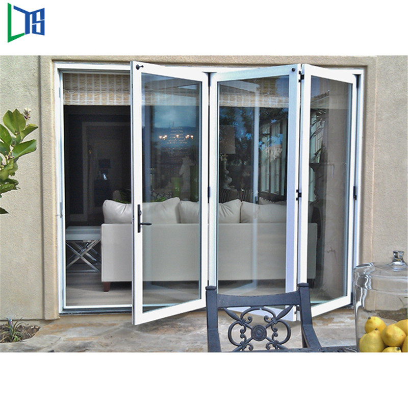Porcellana Le migliori porte Bifold insonorizzate per esterni in alluminio e pannelli residenziali 4
