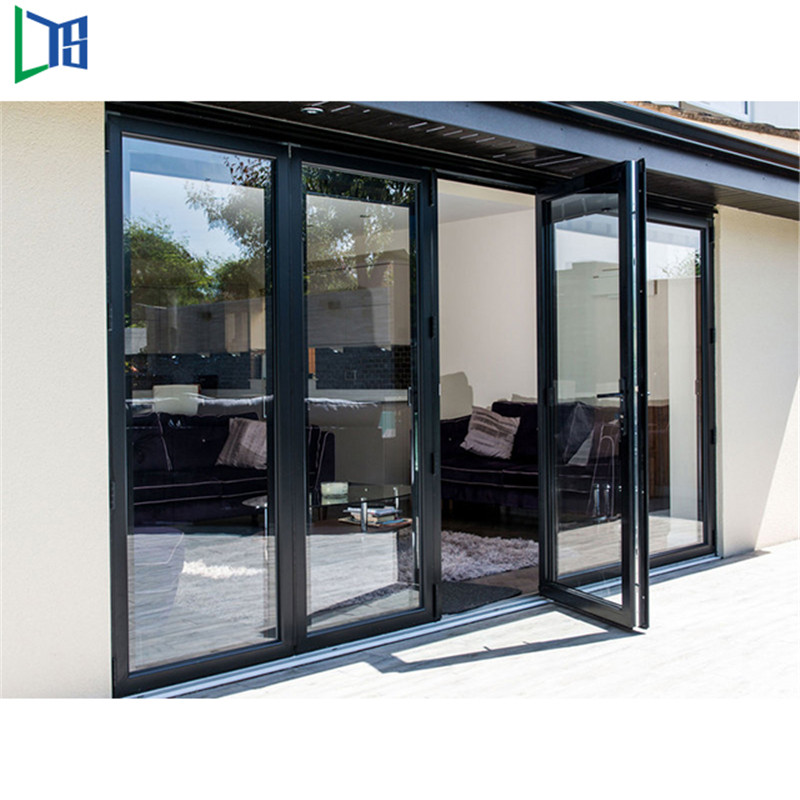 Porcellana Le migliori porte Bifold insonorizzate per esterni in alluminio e pannelli residenziali 4